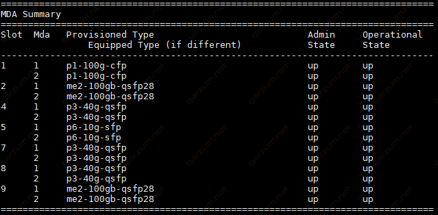 Nokia VSR Card/MDA provisioning - GNS3 example - WanderNets.com